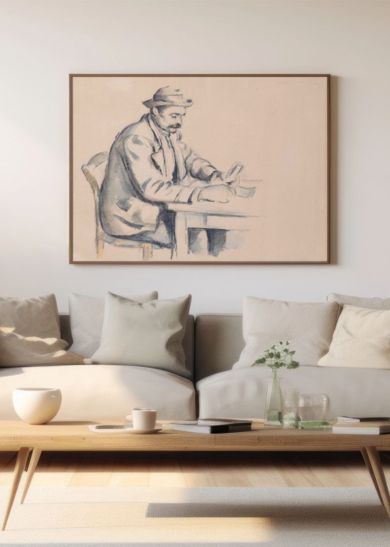 A Study for the Card Players