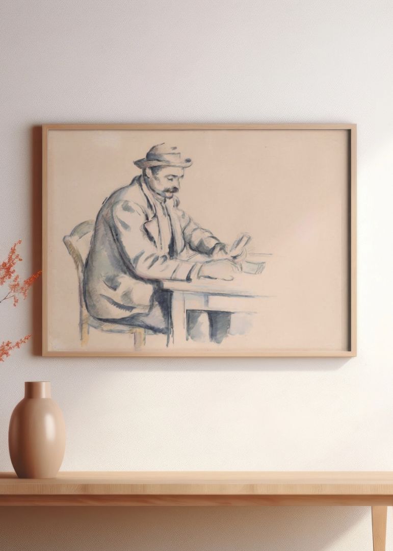 A Study for the Card Players