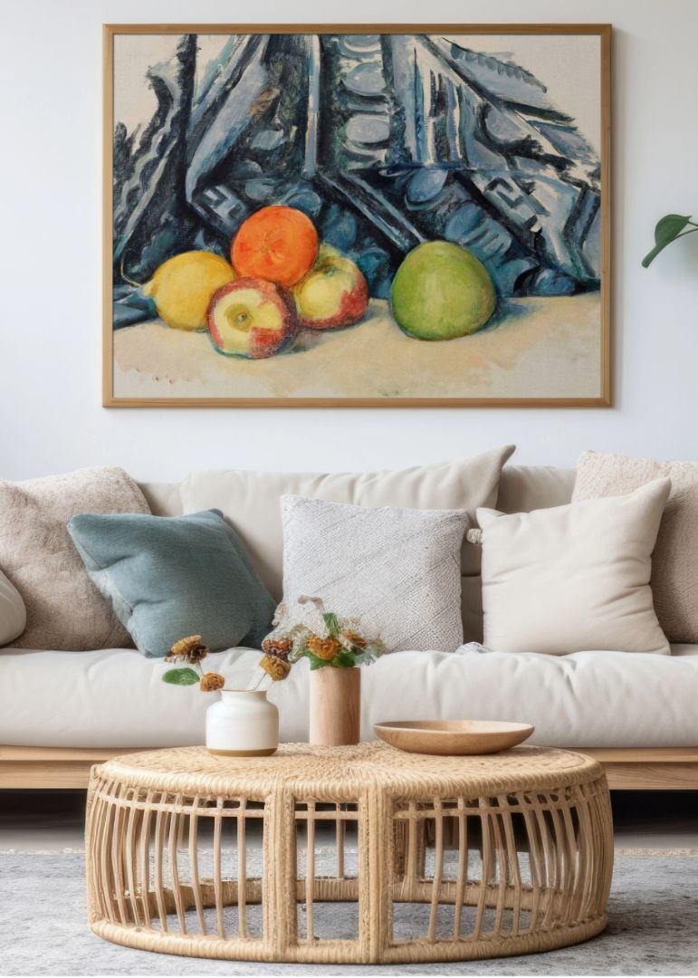 Apples and Cloth (Pommes et tapis)
