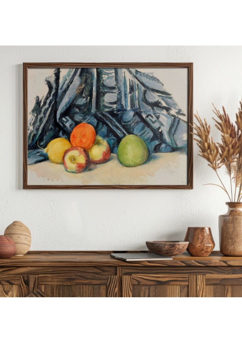 Apples and Cloth (Pommes et tapis)