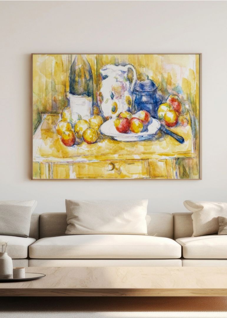 Apples on a Sideboard