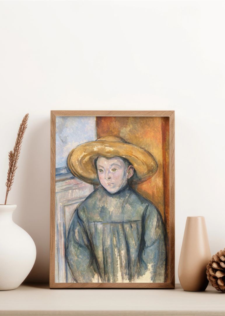 Boy With a Straw Hat (Lenfant au Chapeau de Paille)