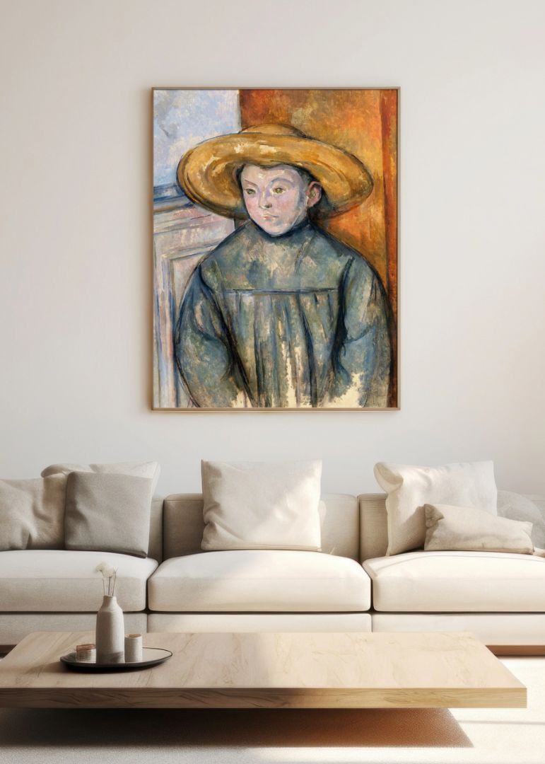 Boy With a Straw Hat (Lenfant au Chapeau de Paille)