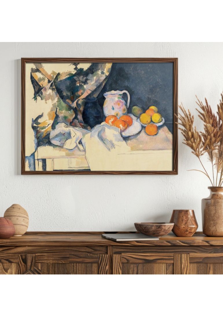 Curtain and Fruit