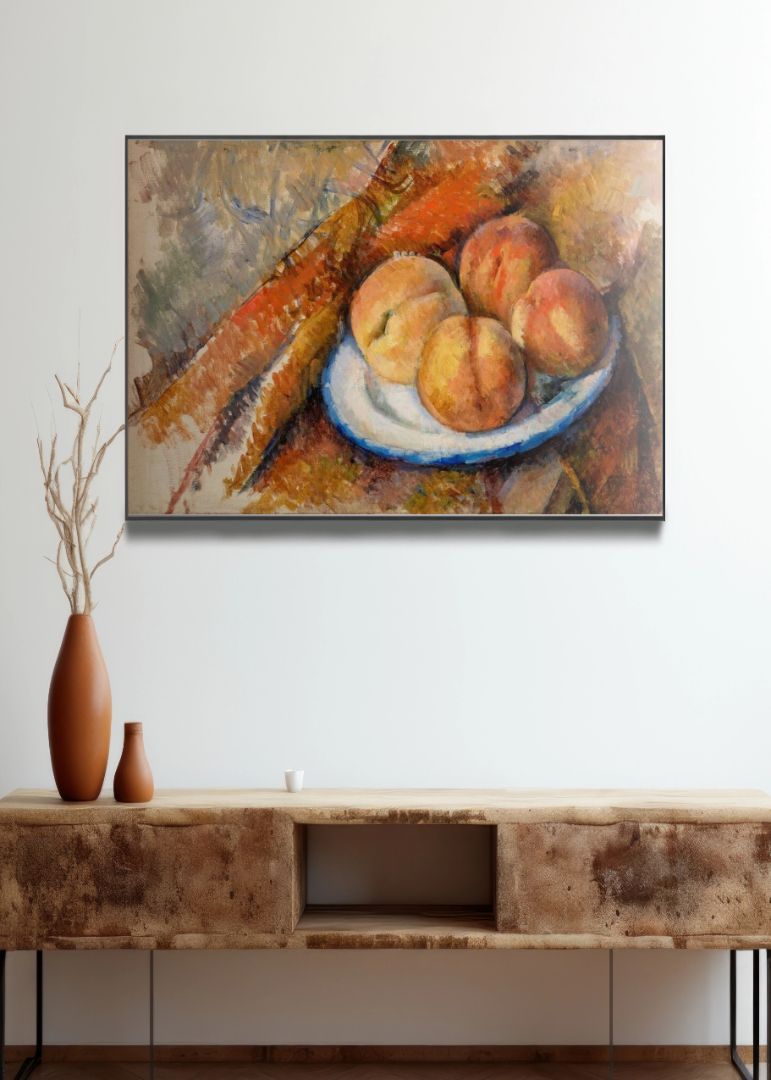 Four Peaches on a Plate (Quatre pêches sur une assiette) (ca.1890â1894)