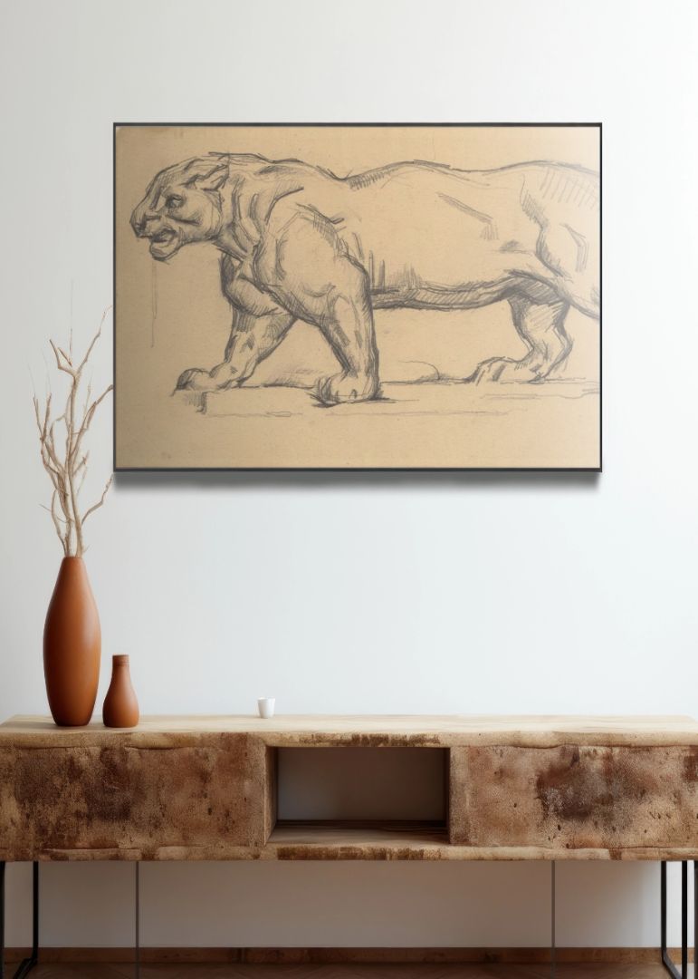 Jaguar drawing