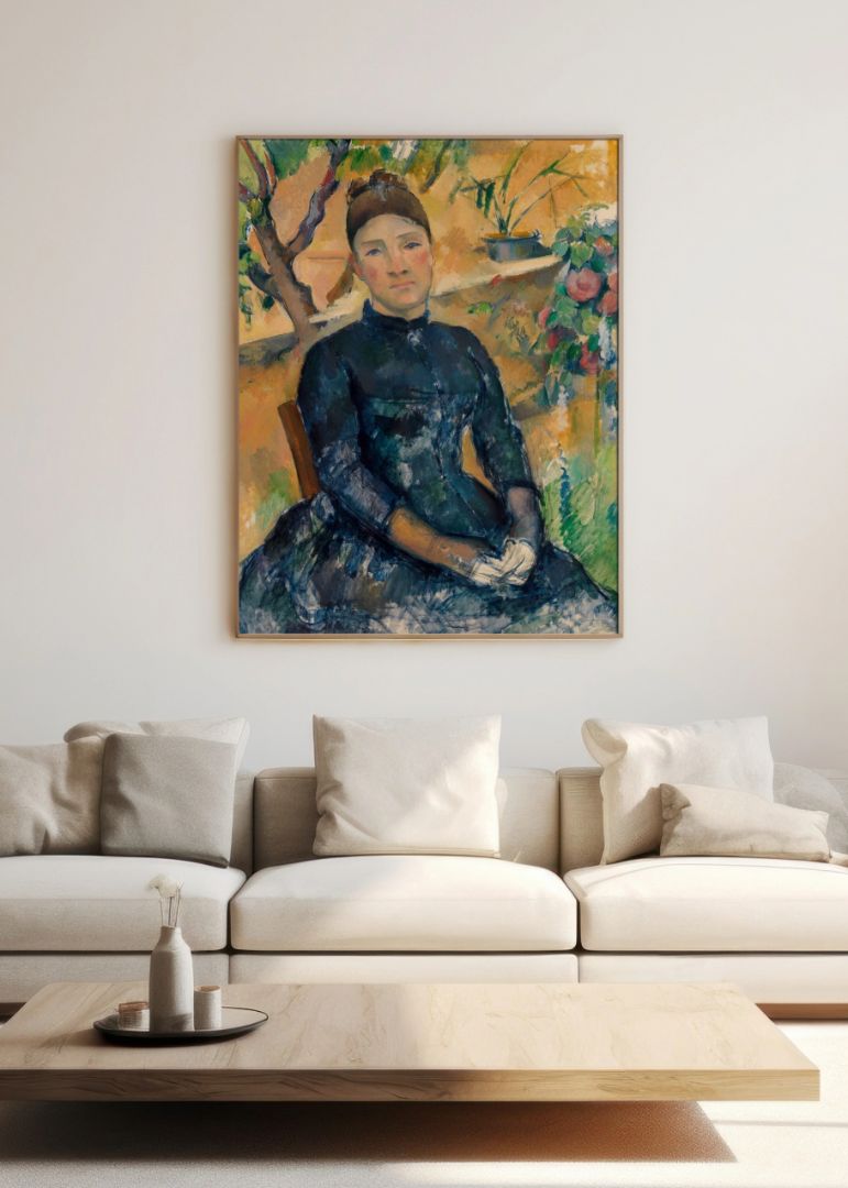 Madame Cezanne (Hortense Fiquet)