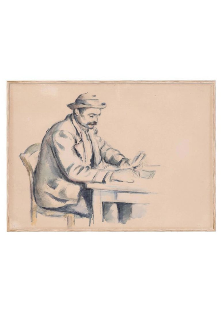 A Study for the Card Players