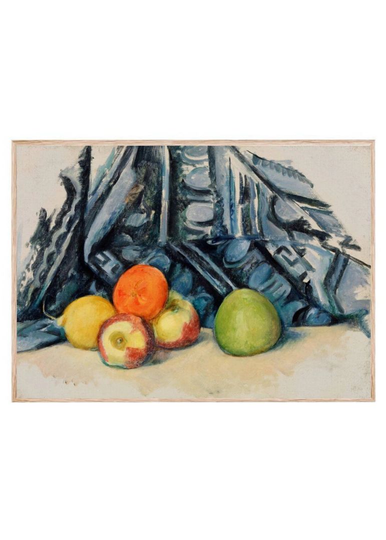 Apples and Cloth (Pommes et tapis)