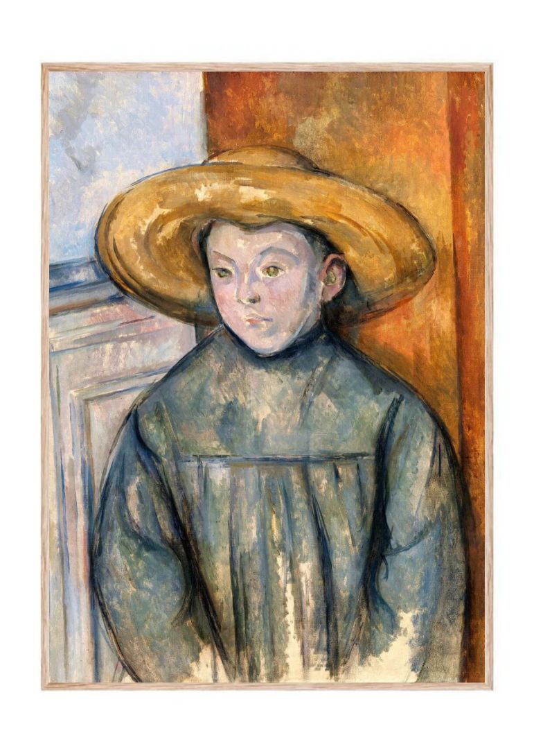 Boy With a Straw Hat (Lenfant au Chapeau de Paille)