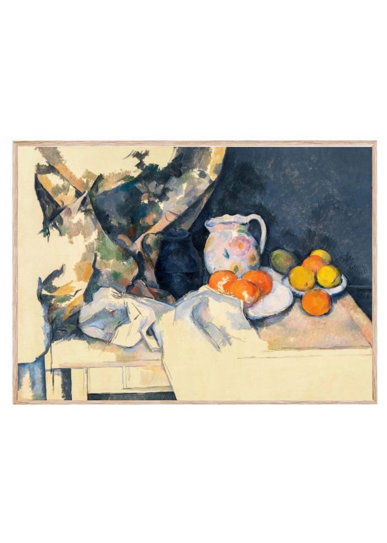 Curtain and Fruit
