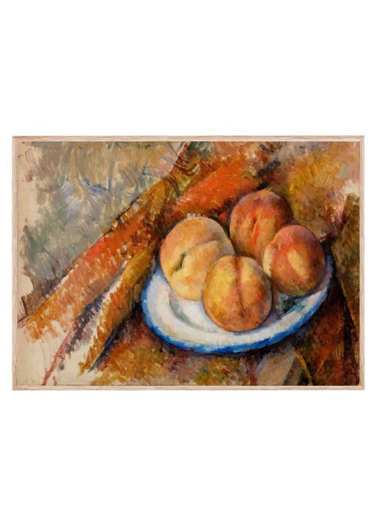 Four Peaches on a Plate (Quatre pêches sur une assiette) (ca.1890â1894)