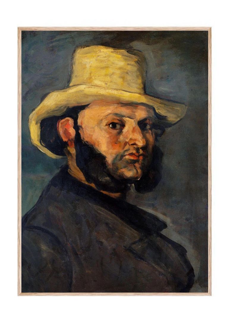 Gustave Boyer in a Straw Hat