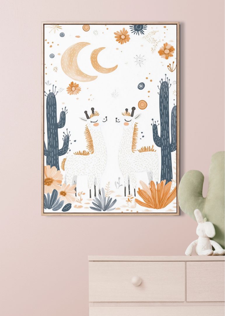 Lamavenner under månernes skin