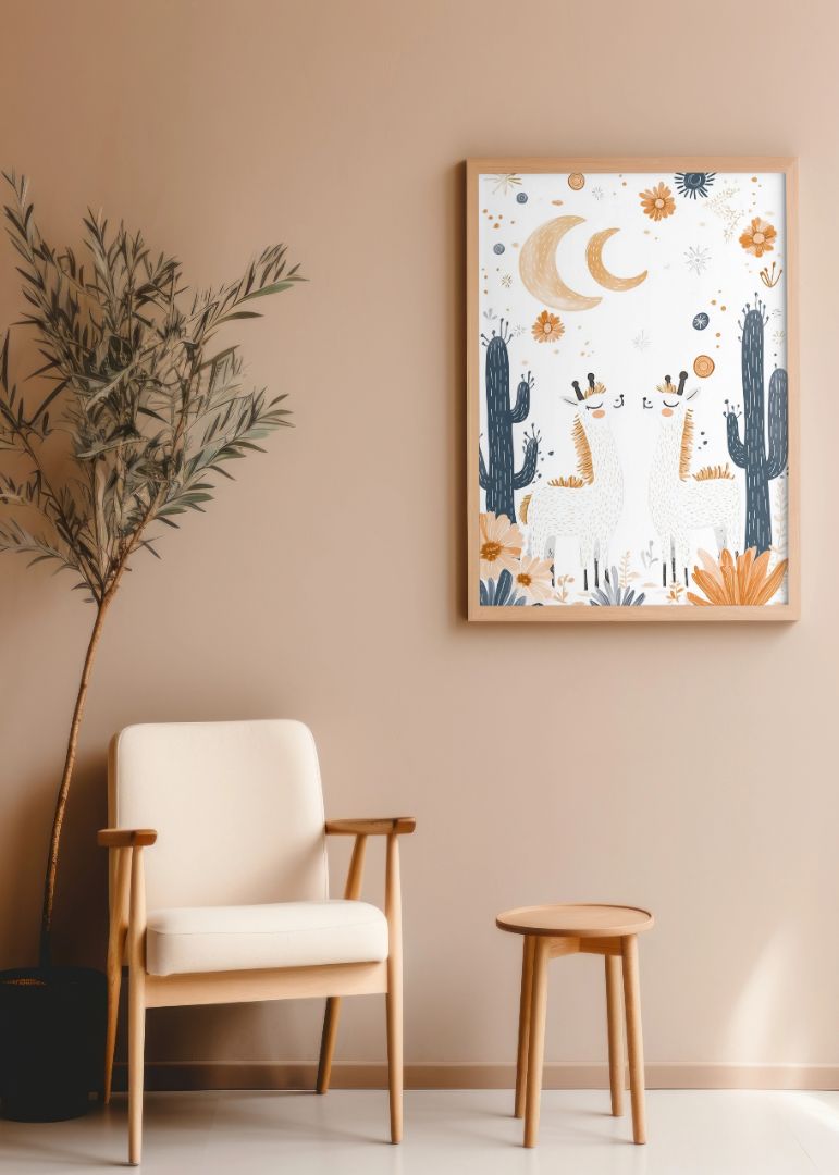 Lamavenner under månernes skin