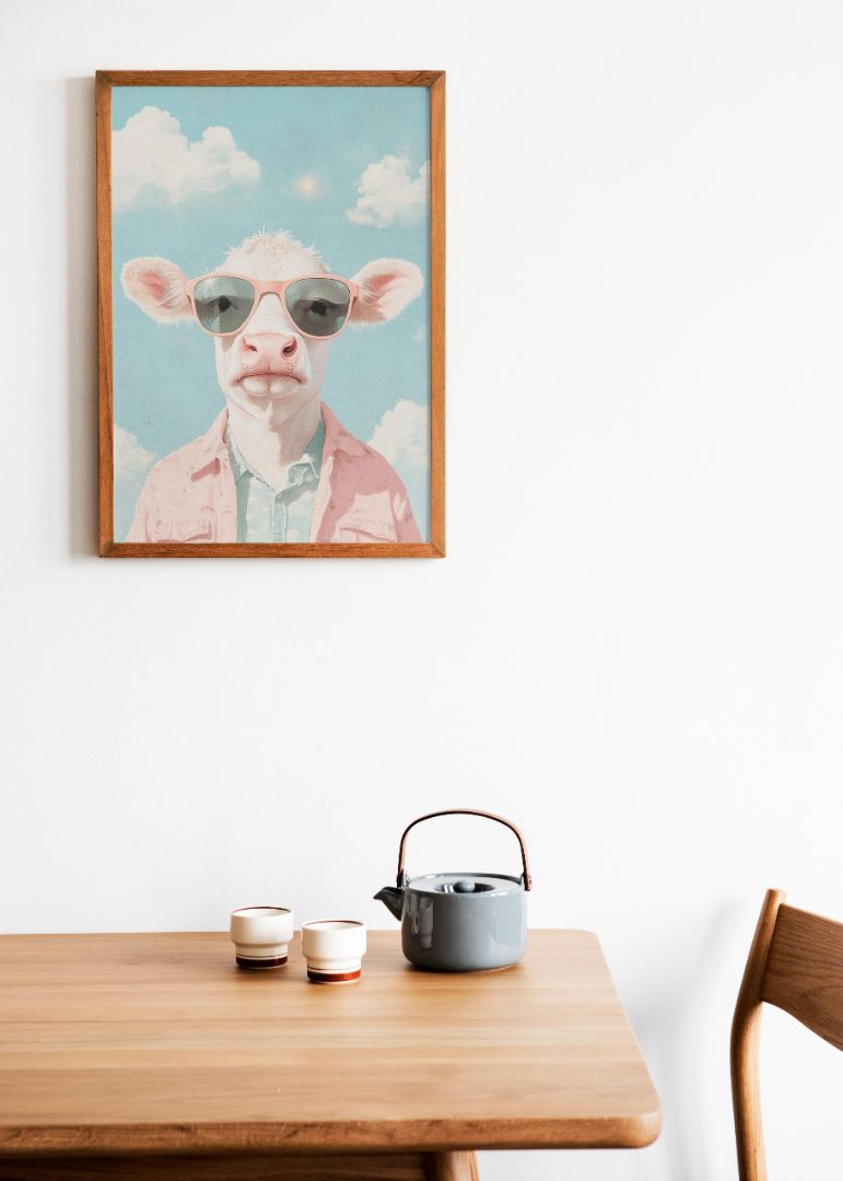 Well hello there, cow