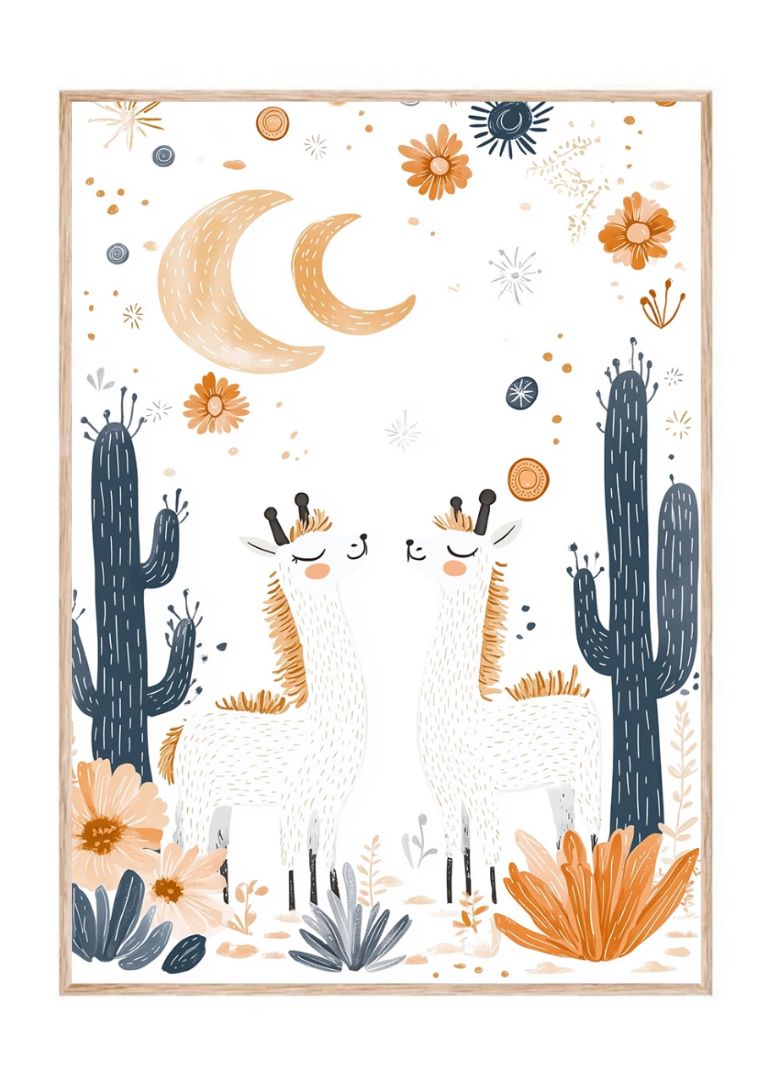 Lamavenner under månernes skin