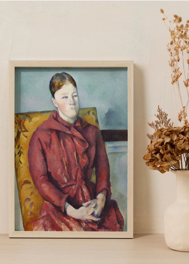 Madame Cezanne in a Yellow Chair