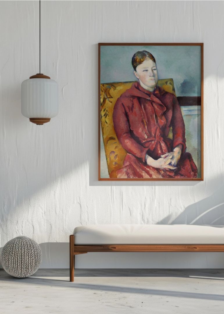 Madame Cezanne in a Yellow Chair