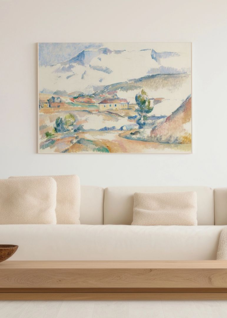 Montagne Sainte-Victoire, from near Gardanne