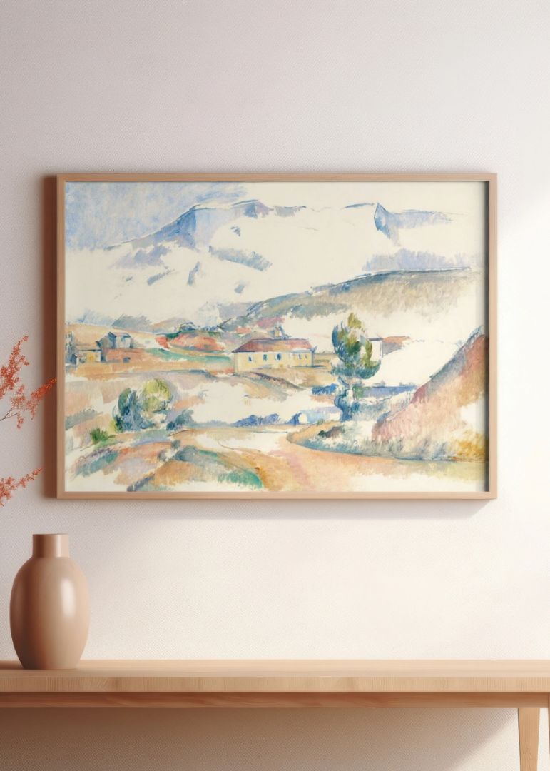 Montagne Sainte-Victoire, from near Gardanne