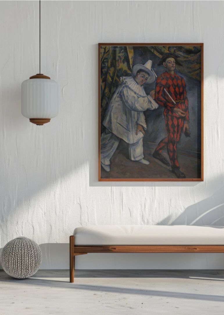 Pierot and Harlequin (Mardi Gras)