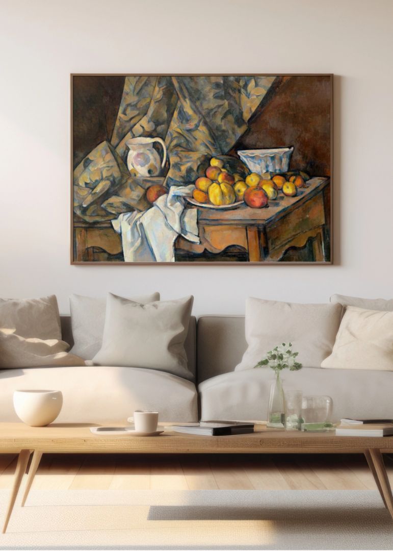 Still Life with Apples and Peaches