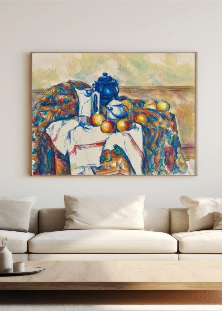Still Life with Blue Pot