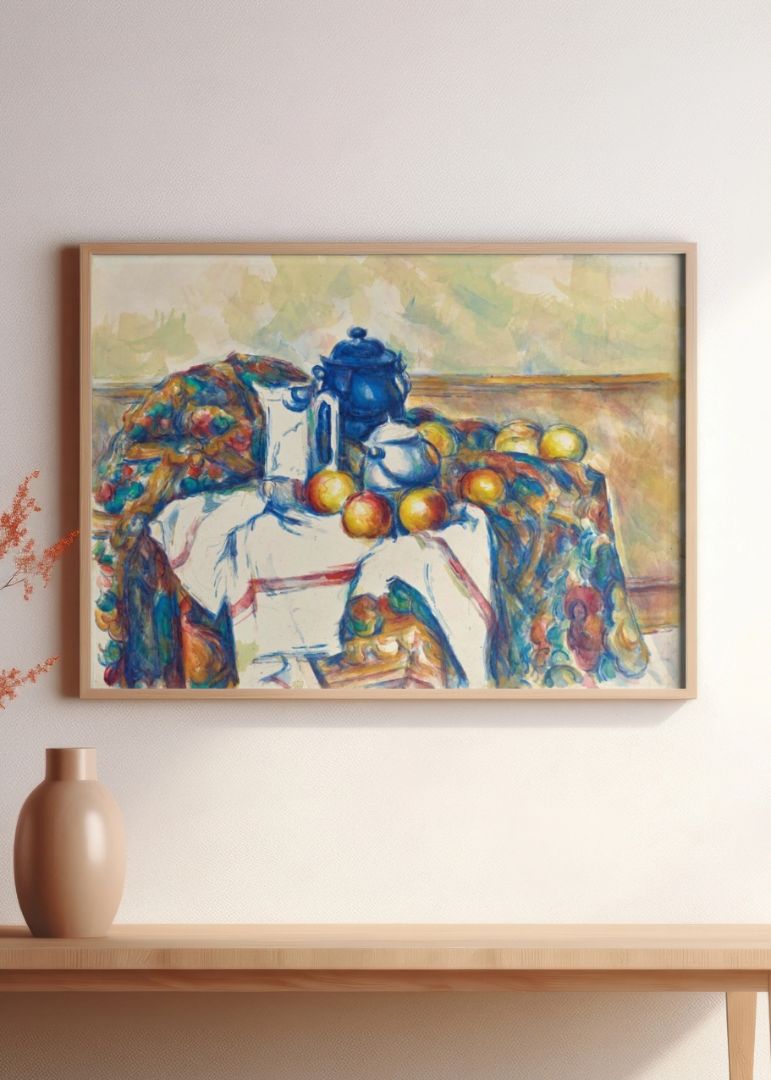Still Life with Blue Pot