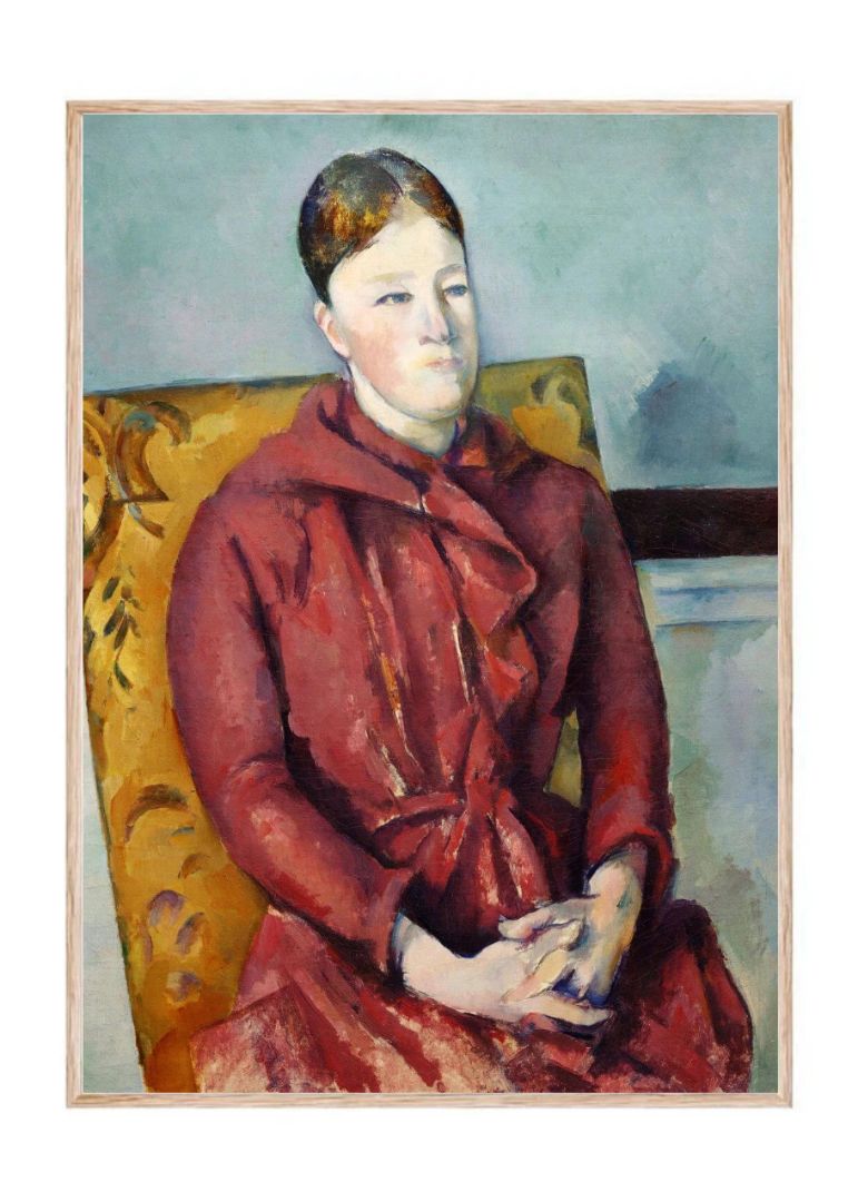 Madame Cezanne in a Yellow Chair