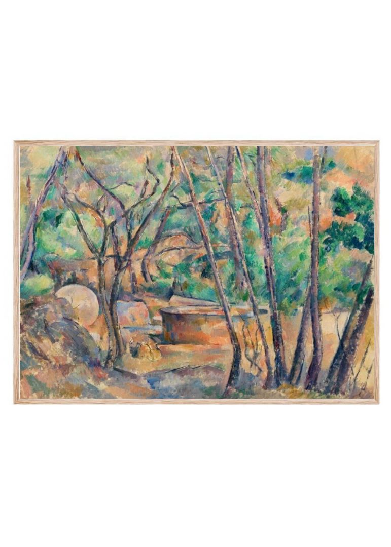 Millstone and Cistern under Trees (La Meule et citerne en sous-bois)