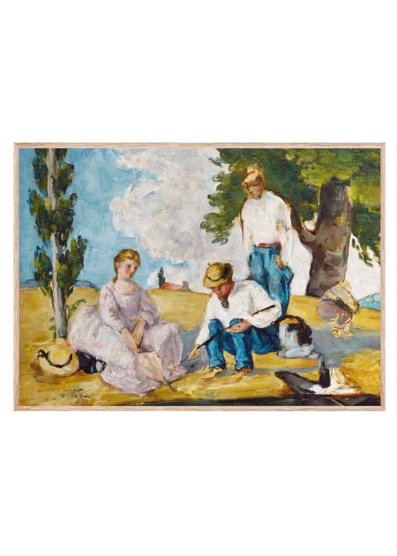 Picnic on a Riverbank