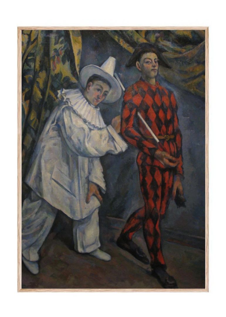 Pierot and Harlequin (Mardi Gras)