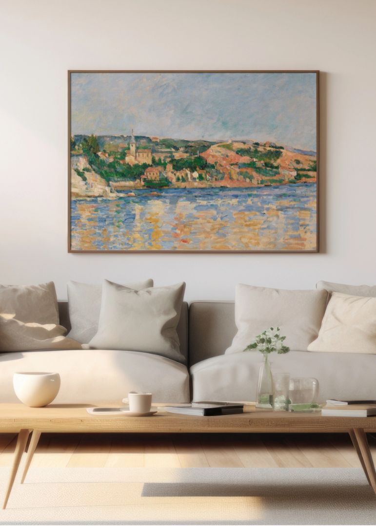 The Village of L Estaque Seen from the Sea