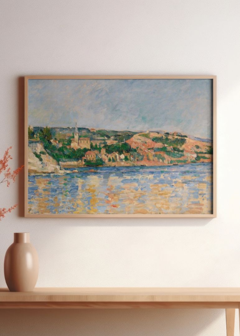 The Village of L Estaque Seen from the Sea