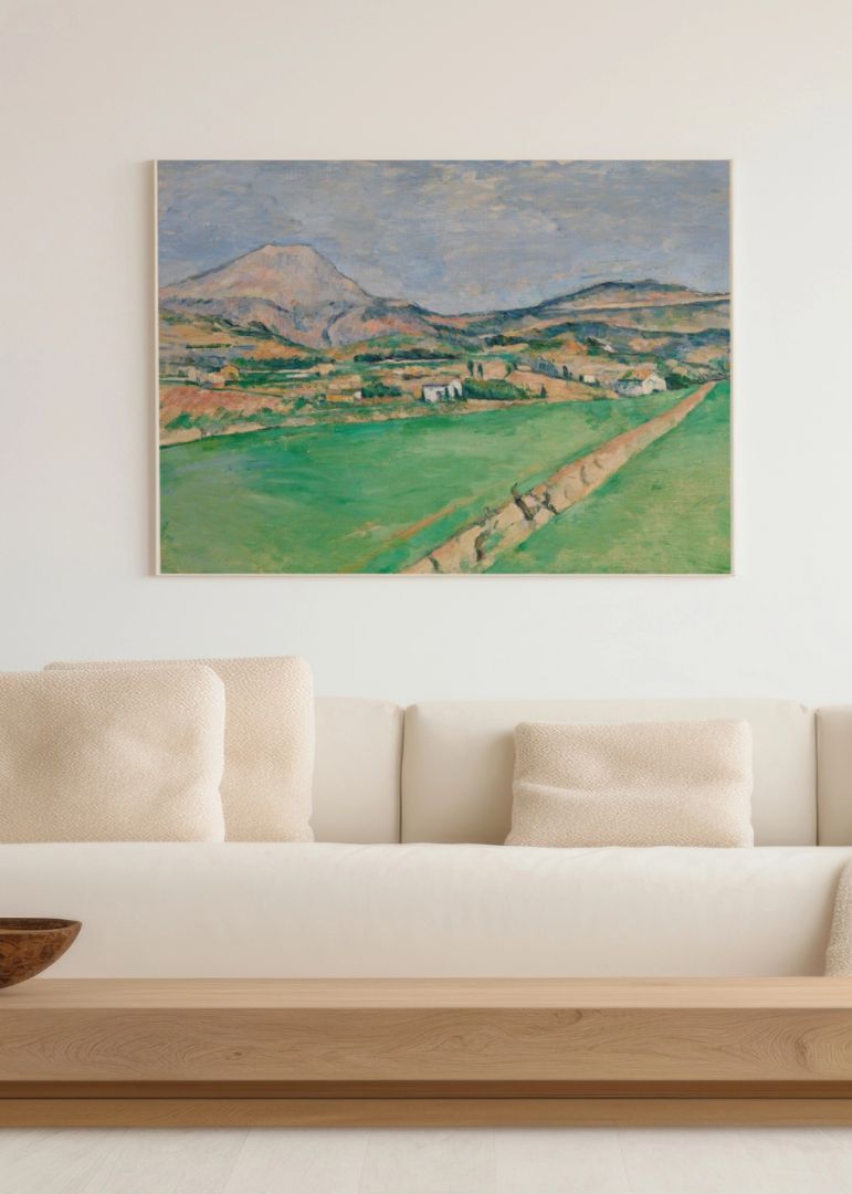 Toward Mont Sainte-Victoire (Vers la Montagne Sainte-Victoire)