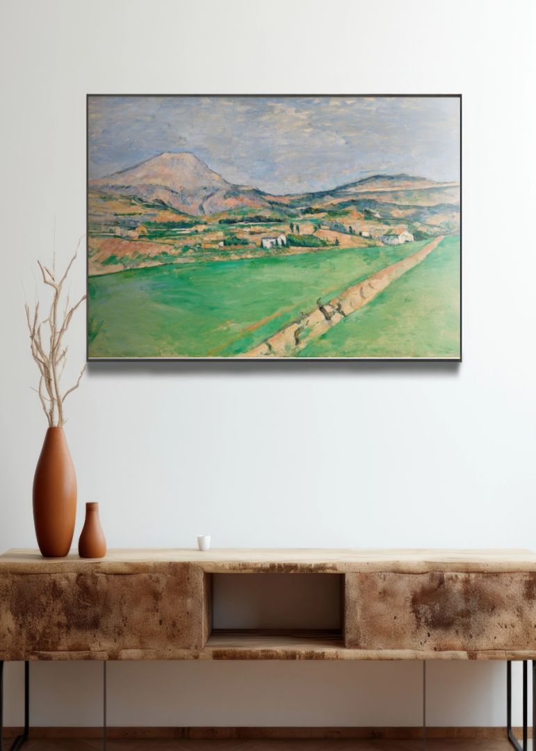 Toward Mont Sainte-Victoire (Vers la Montagne Sainte-Victoire)