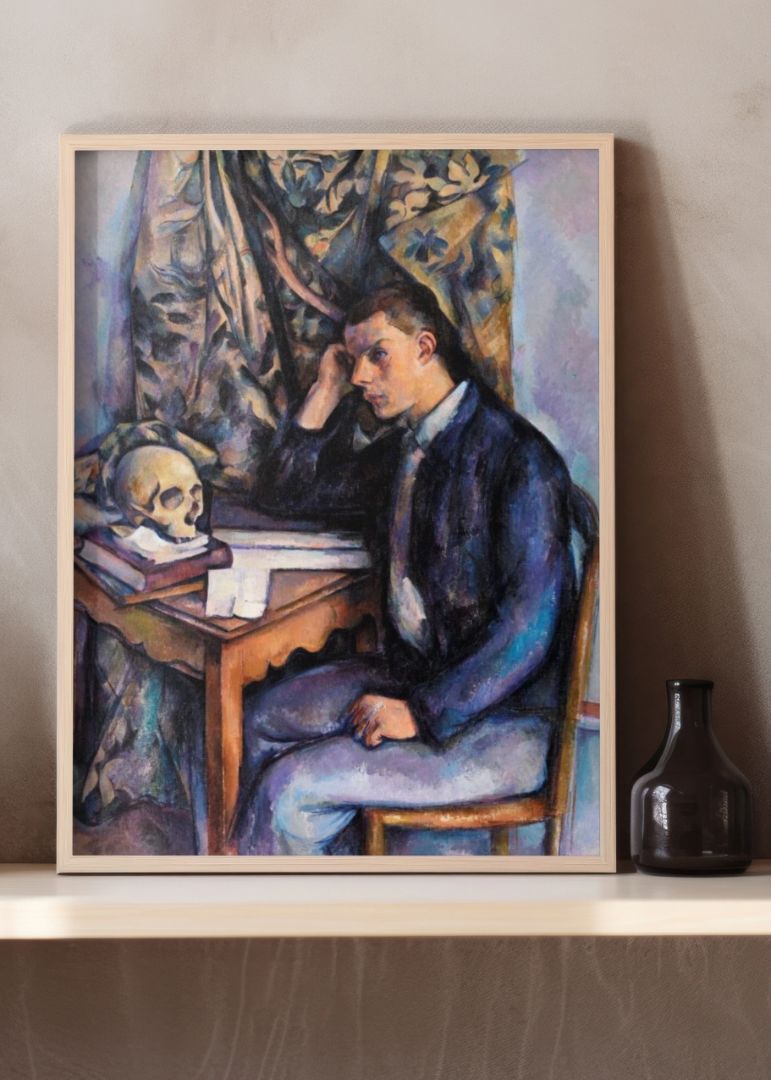 Young Man and Skull (Jeune homme A la tate de mort)