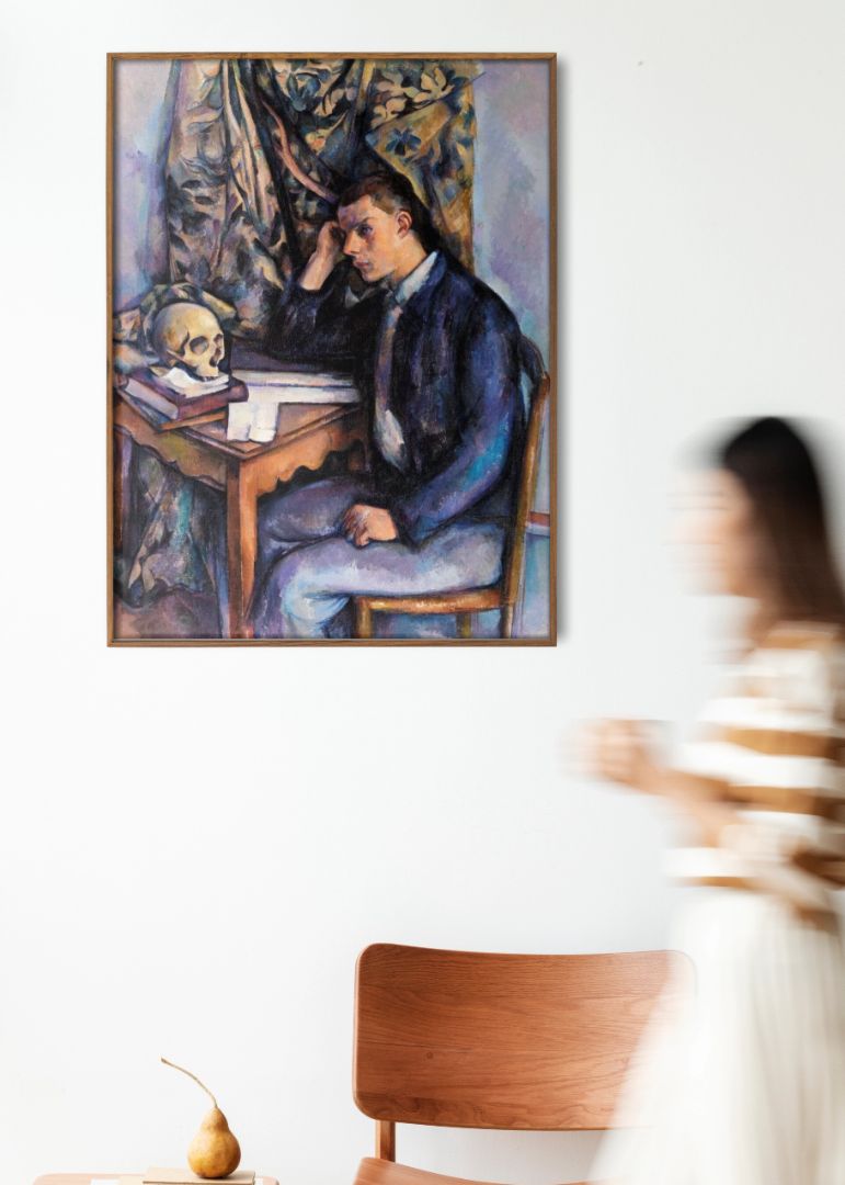 Young Man and Skull (Jeune homme A la tate de mort)
