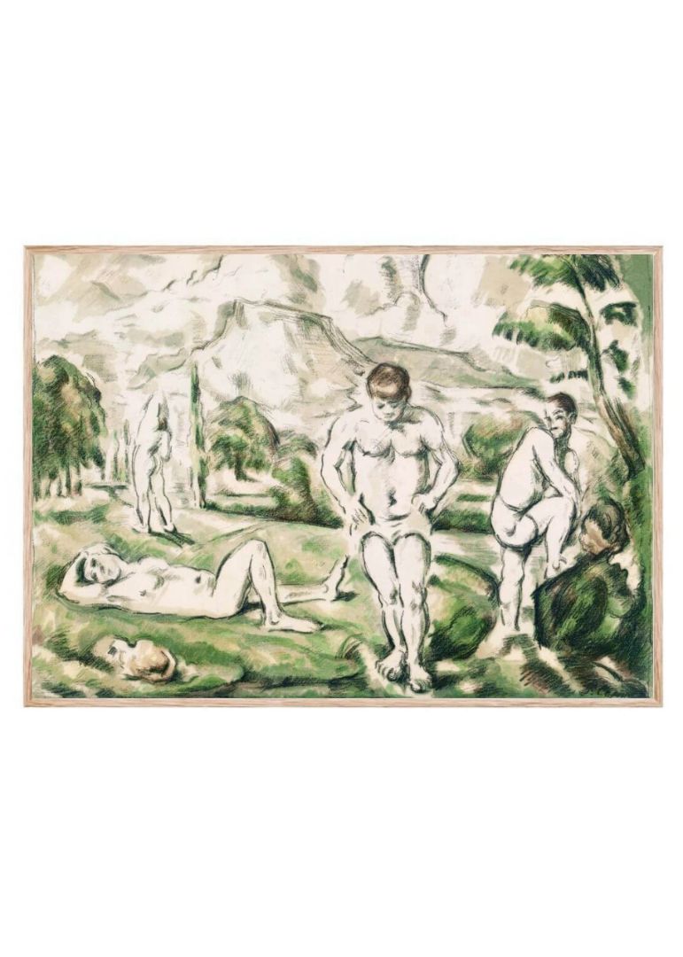 The Bathers by Paul Cézannes