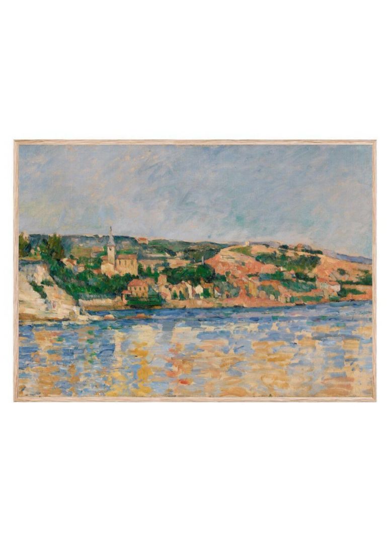The Village of L Estaque Seen from the Sea