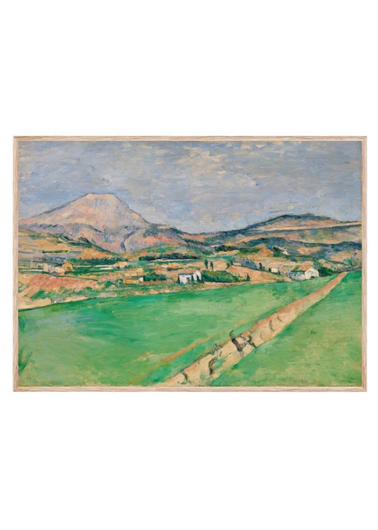 Toward Mont Sainte-Victoire (Vers la Montagne Sainte-Victoire)