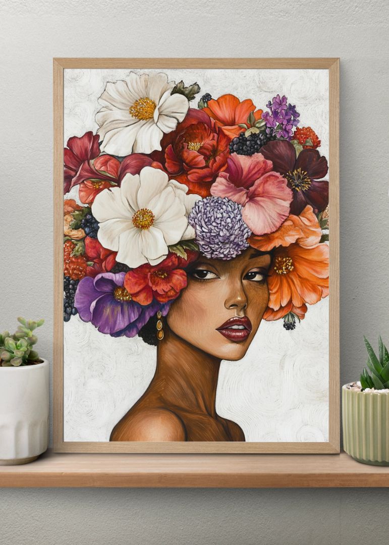 Flowerhat for the lady