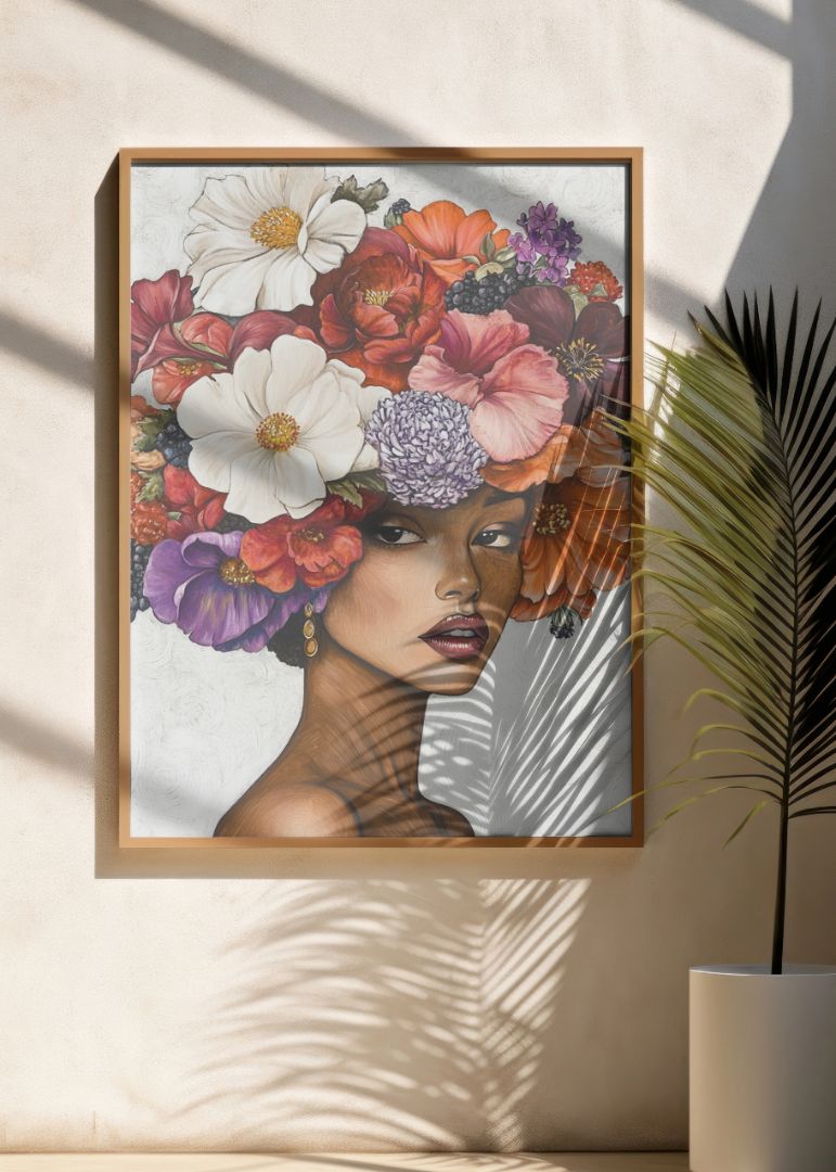 Flowerhat for the lady