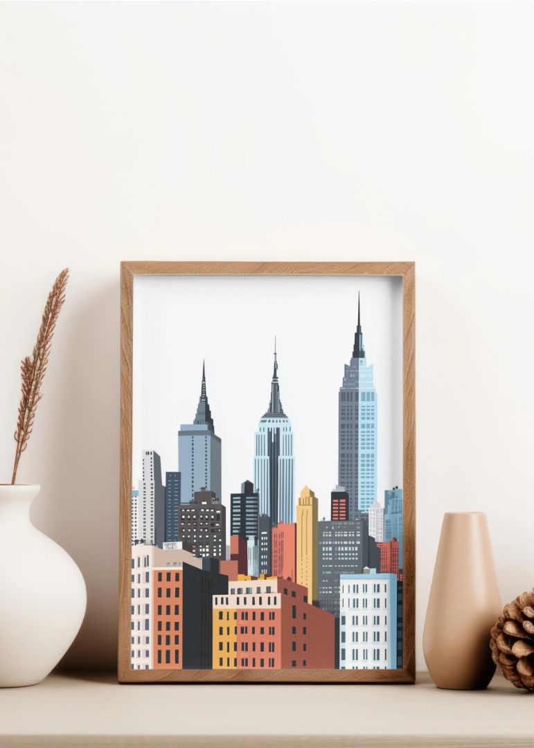 Illustration of Empire State Bldg.