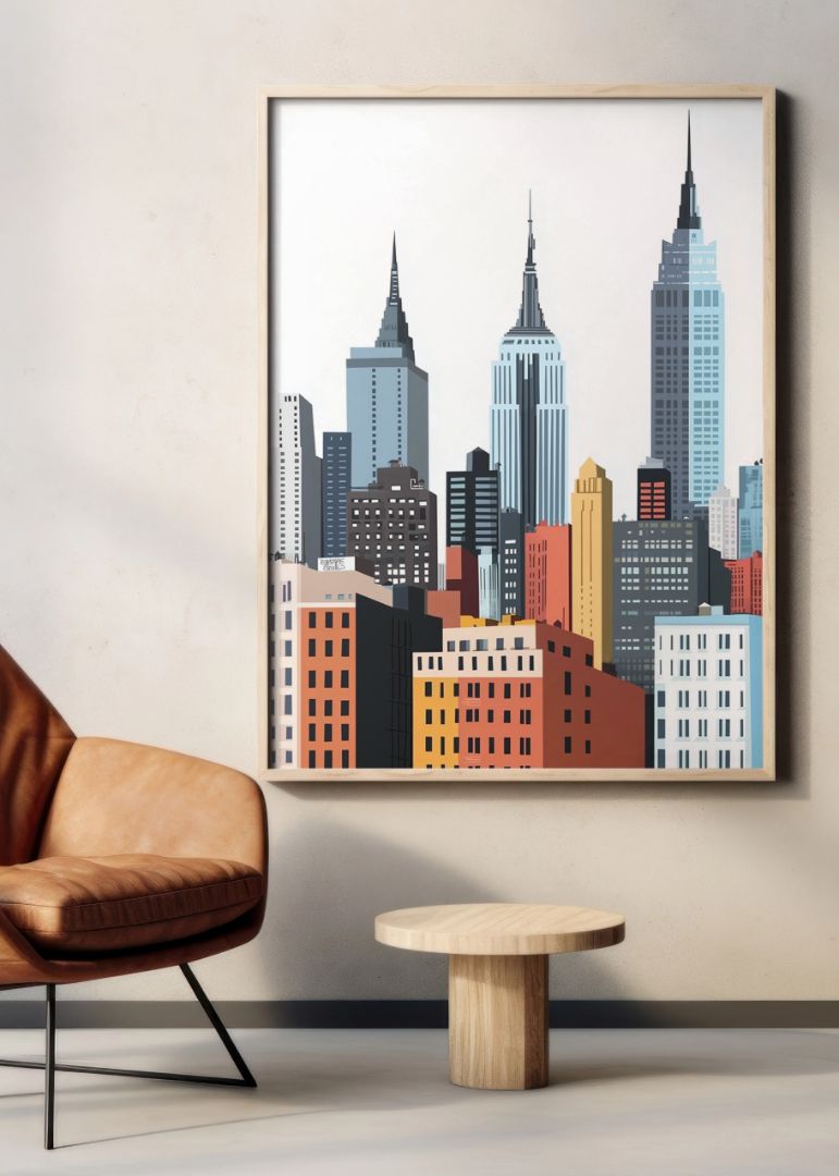 Illustration of Empire State Bldg.