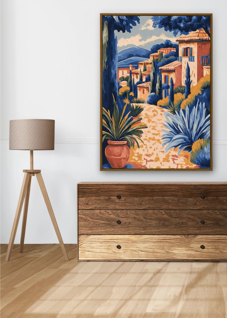 Narrow Garden in the City