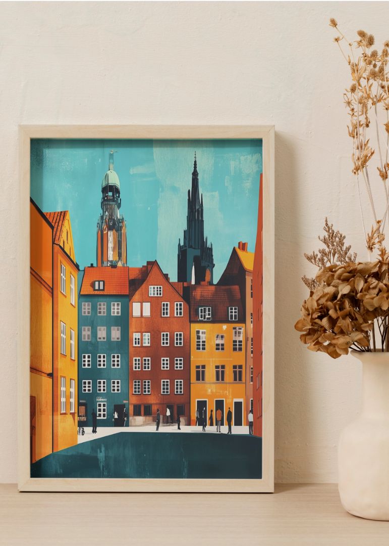 Vibrant Stockholm Cityscape