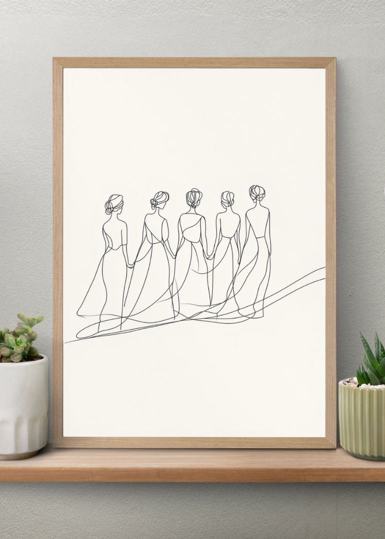 Adorable Circle of Ladies