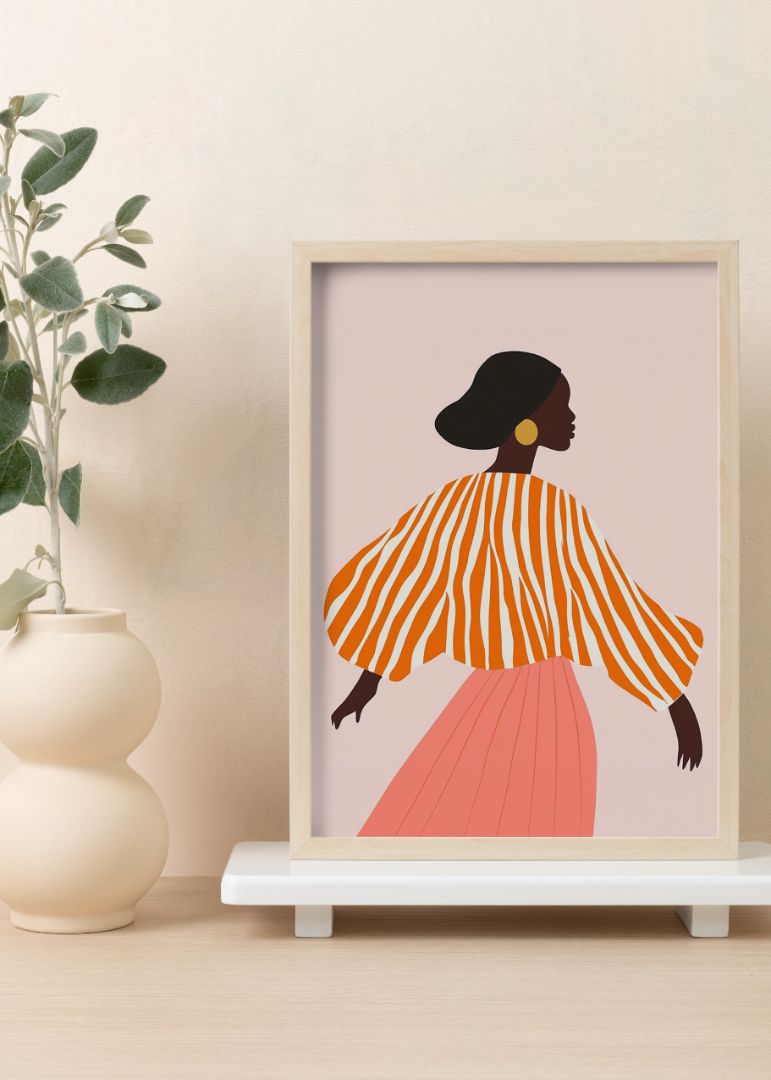 Black Lady in Orange Dress.jpg